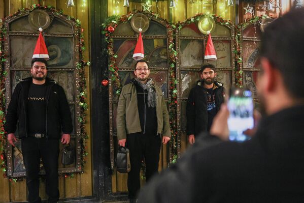 جانب من الاحتفاليات بالعام الجديد، في دمشق، سوريا. - سبوتنيك عربي