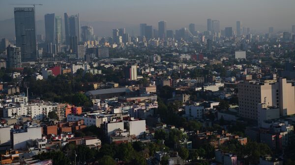 صورة لمدينة مكسيكو، يوم الجمعة 2 يناير/كانون الثاني 2026، بعد زلزال بلغت قوته 6.5 درجة على مقياس ريختر - سبوتنيك عربي