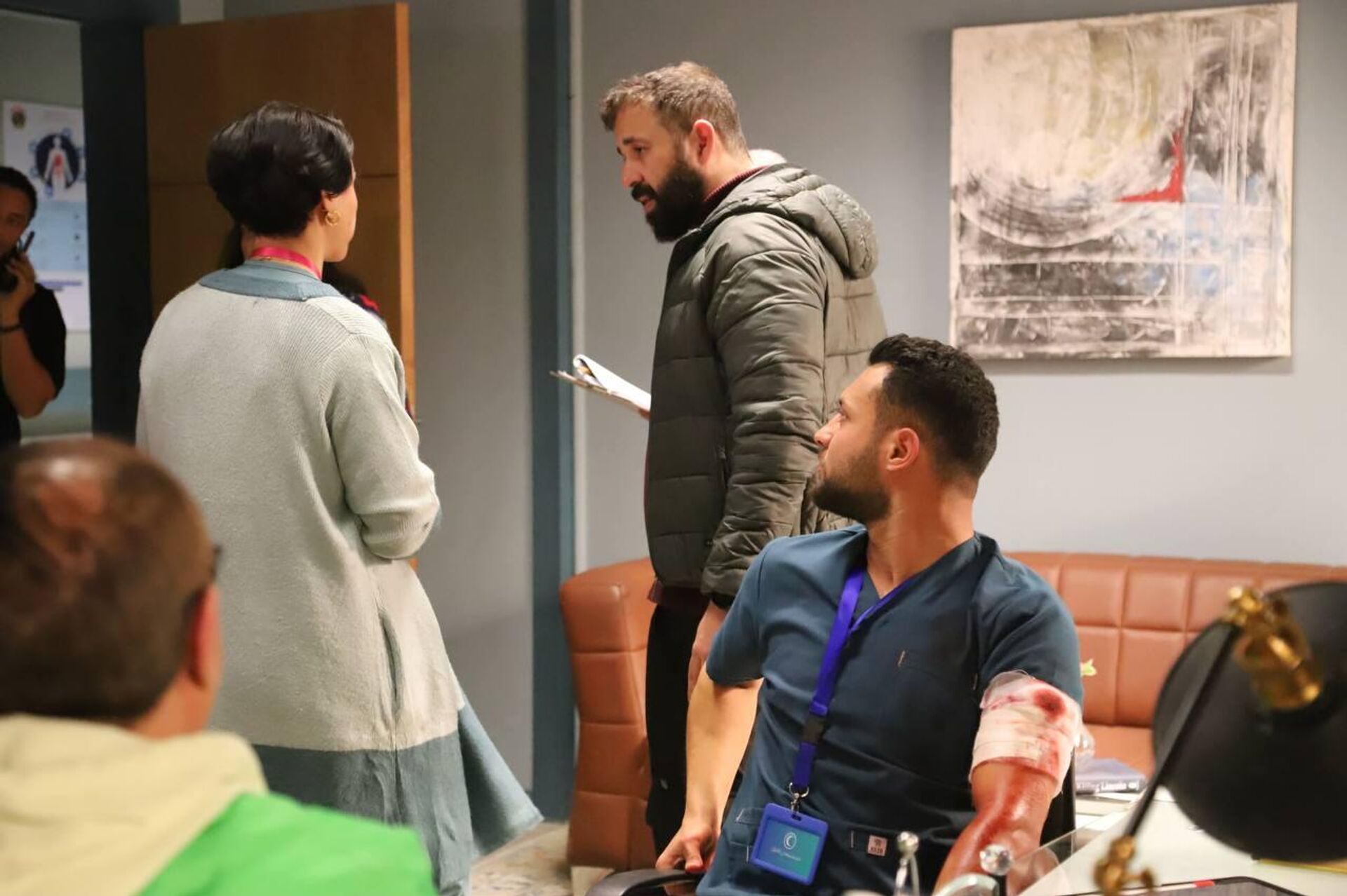 كواليس أحد الأعمال الدرامية في ليبيا - سبوتنيك عربي, 1920, 04.01.2026