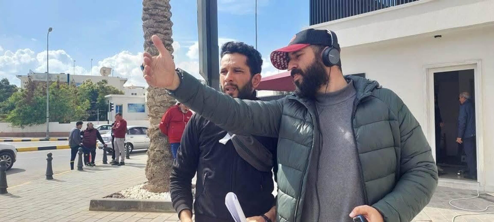 كواليس أحد الأعمال الدرامية في ليبيا - سبوتنيك عربي, 1920, 04.01.2026