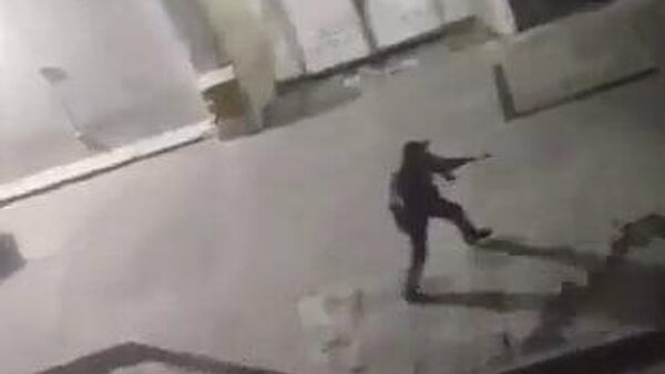 مسلح قرب القصر الرئاسي في فنزويلا 6 يناير 2026 - سبوتنيك عربي