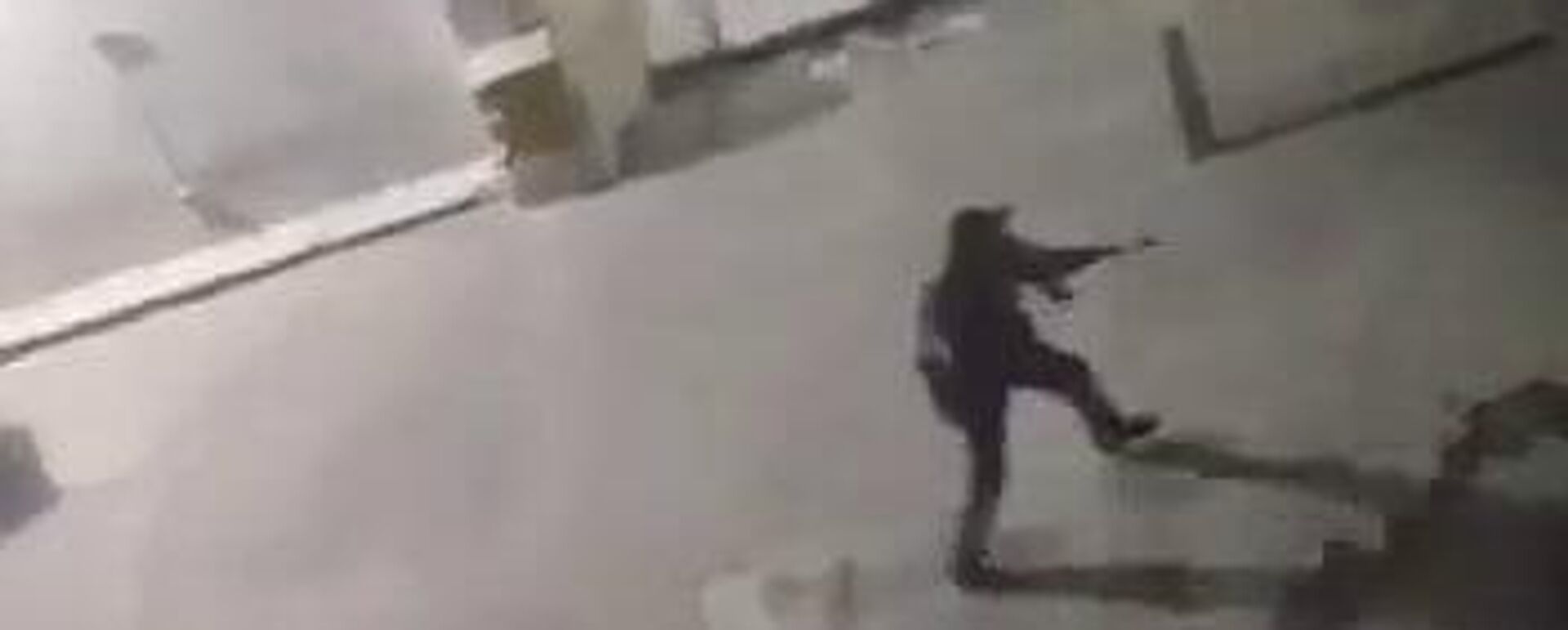 مسلح قرب القصر الرئاسي في فنزويلا 6 يناير 2026 - سبوتنيك عربي, 1920, 06.01.2026