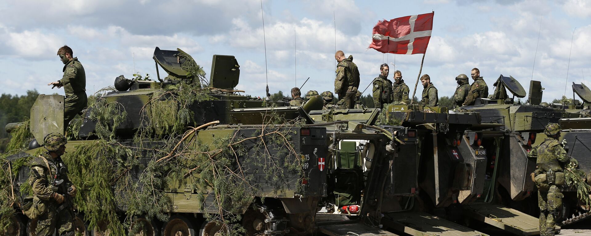 Danish soldiers during a military exercise - سبوتنيك عربي, 1920, 08.01.2026