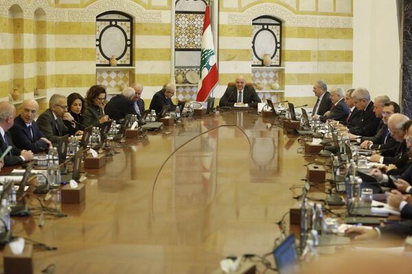 جلسة الحكومة اللبنانية - سبوتنيك عربي