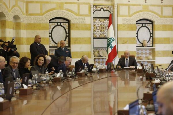 جلسة الحكومة اللبنانية - سبوتنيك عربي