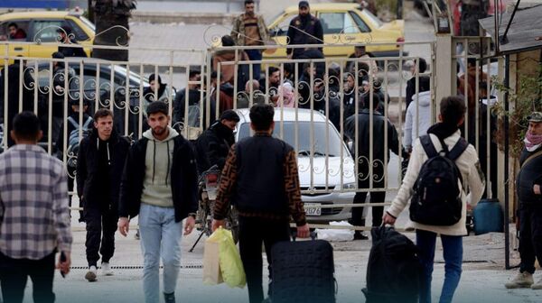 الأوضاع في حلب بسبب الاشتباكات بين قسد والقوات الحكومية السورية - سبوتنيك عربي