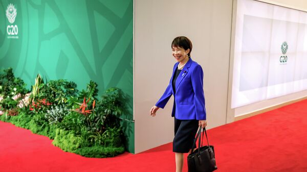 رئيسة الوزراء سانا ‌تاكايتشي  - سبوتنيك عربي