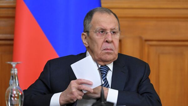 وزير الخارجية الروسي سيرغي لافروف  - سبوتنيك عربي