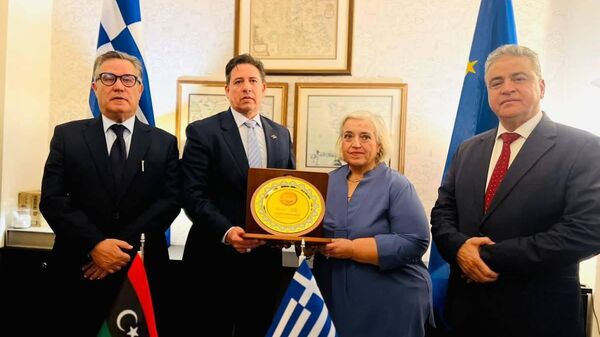 لجنة متابعة الأموال الليبية المجمدة تبحث مع الخارجية اليونانية تنفيذ قرار مجلس الأمن 2769 - سبوتنيك عربي