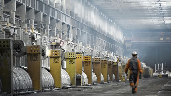 مصنع كراسنويارسك للألمنيوم الروسي مصنع كراسنويارسك للألمنيوم الروسي - سبوتنيك عربي