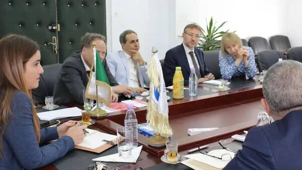 وفد رفيع المستوى قاده المدير العام للمجمع الروسي ستيفان دور يعقد لقاءات مع مسؤولي المجمع العمومي جيبلي في الجزائر - سبوتنيك عربي