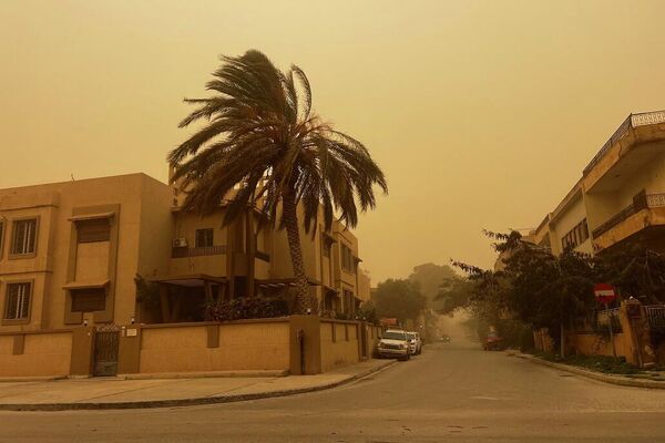 عاصفة رملية تضرب شرق وجنوبي ليبيا، 20 يناير 2026 - سبوتنيك عربي