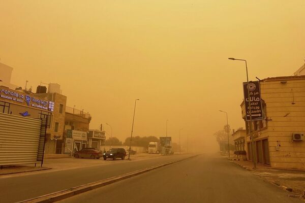 عاصفة رملية تضرب شرق وجنوبي ليبيا، 20 يناير 2026 - سبوتنيك عربي
