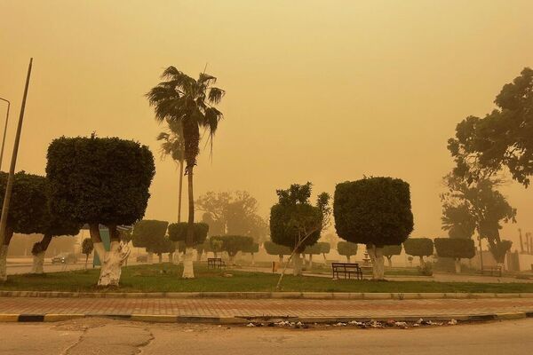 عاصفة رملية تضرب شرق وجنوبي ليبيا، 20 يناير/ كانون الثاني 2026 - سبوتنيك عربي