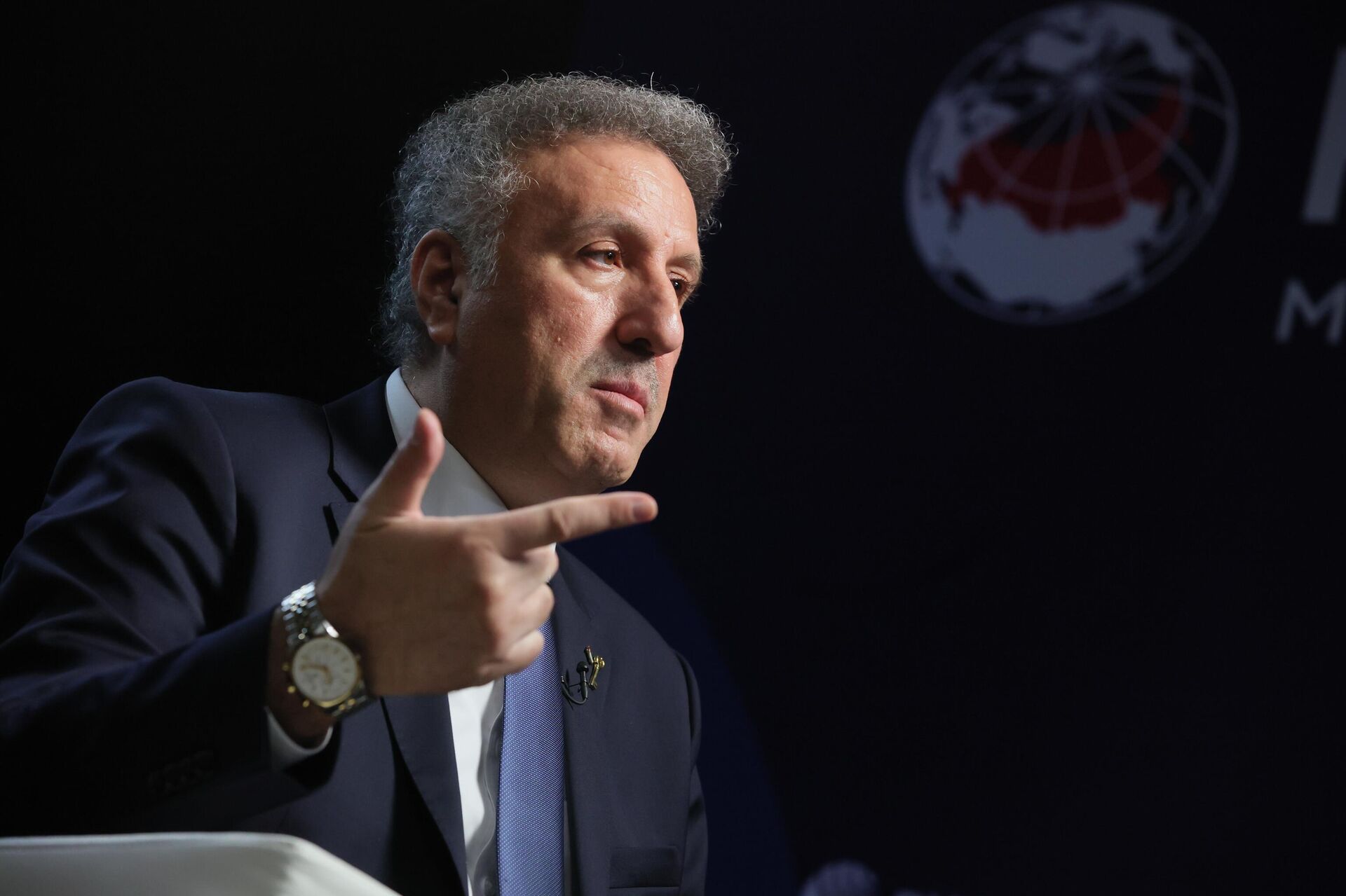 المشرف العام للهيئة العامة للإذاعة والتلفزيون الفلسطينية، الوزير الدكتور أحمد عساف - سبوتنيك عربي, 1920, 22.01.2026