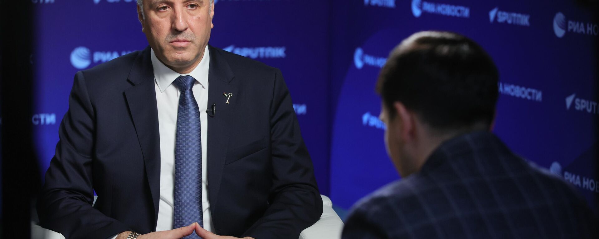 المشرف العام للهيئة العامة للإذاعة والتلفزيون الفلسطينية، الوزير الدكتور أحمد عساف - سبوتنيك عربي, 1920, 22.01.2026