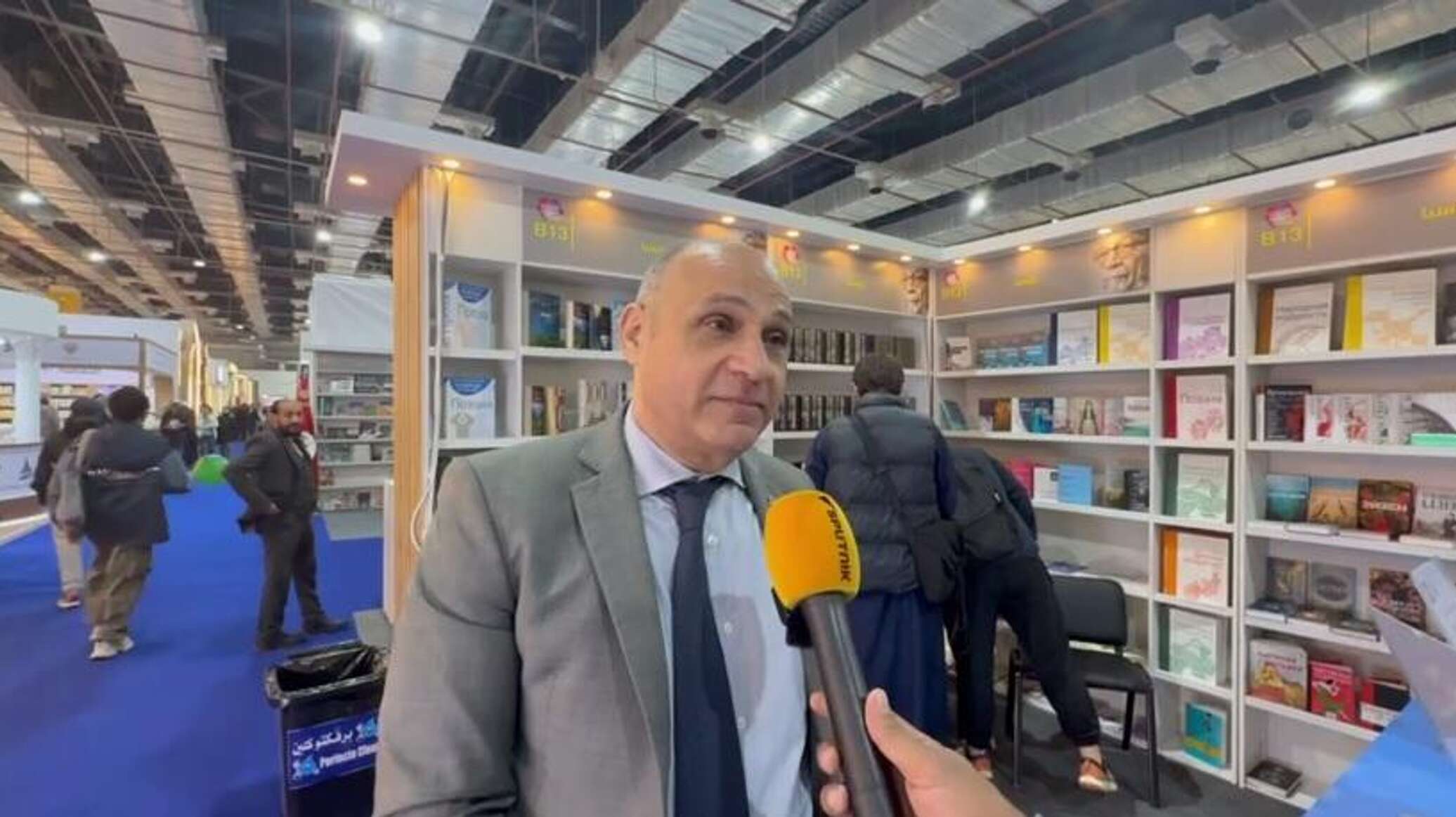 الكاتب عمرو يحيى: الحضور الروسي في معرض الكتاب يعزز التعاون الثقافي مع مصر.. فيديو
