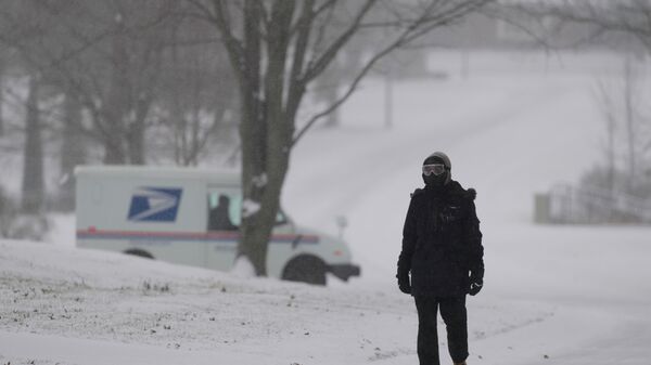 عاصفة ثلجية في أمريكا - سبوتنيك عربي