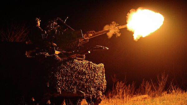 مضادات زي أو 23 الجوية التابعة لقوات الغرب - سبوتنيك عربي