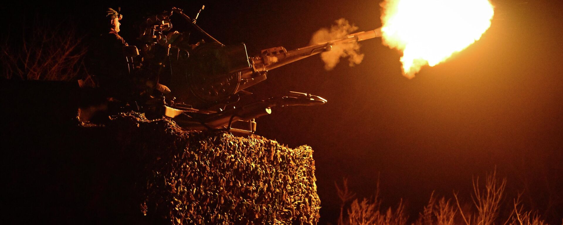 مضادات زي أو 23 الجوية التابعة لقوات الغرب - سبوتنيك عربي, 1920, 27.01.2026