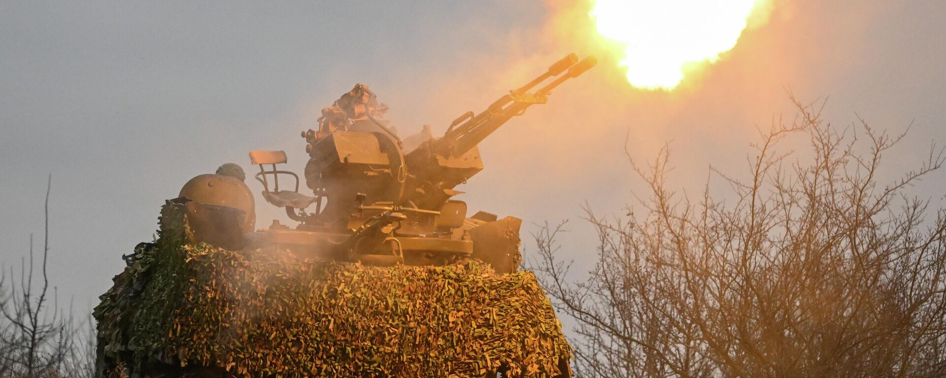 مدرعة تابع لقوات الغرب مزودة برشاش زي أو 23 الثقيل المضاد للدروع - سبوتنيك عربي, 1920, 27.01.2026