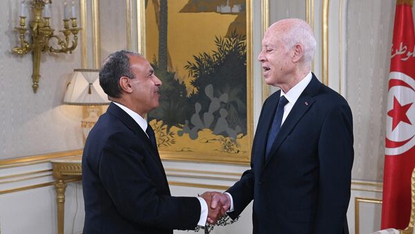 الرئيس التونسي قيس سعيد يستقبل وزير الخارجية المصري بدر عبد العاطي - سبوتنيك عربي