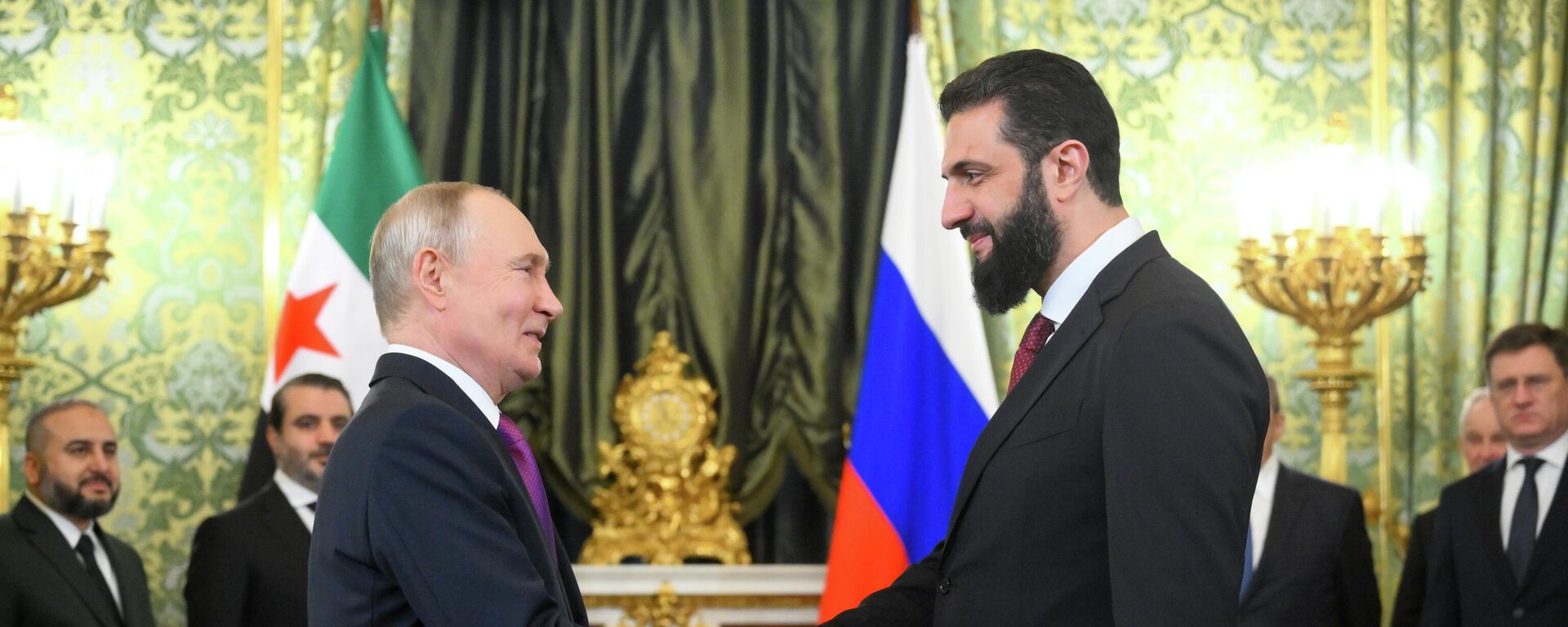 الرئيس الروسي فلاديمير بوتين مع الرئيس السوري أحمد الشرع - سبوتنيك عربي, 1920, 28.01.2026