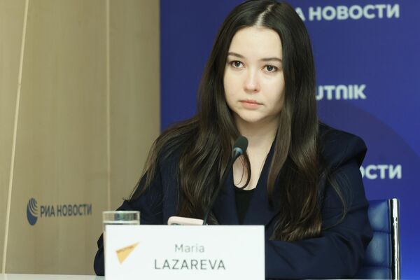 مدير إدارة االعمل مع بلدان الشرق الأدنى والشرق الأوسط ماريا لازرييفا  - سبوتنيك عربي