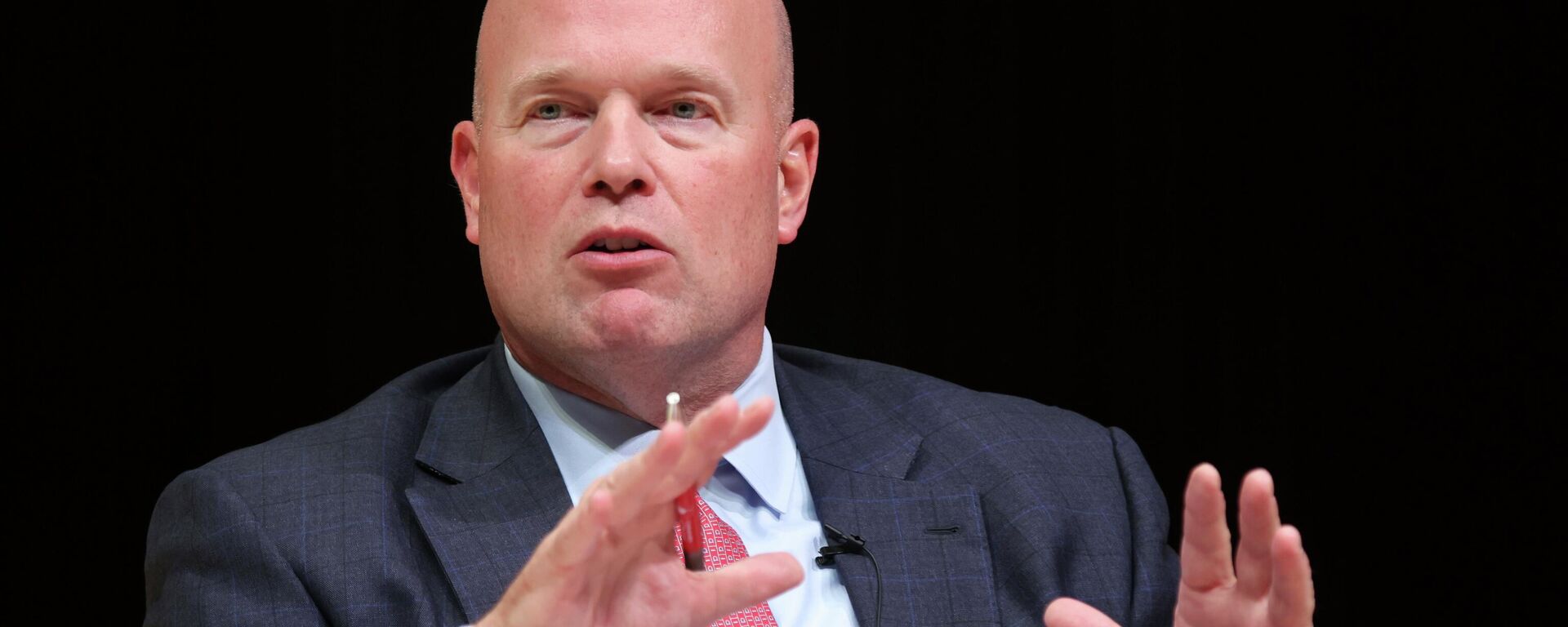 US Ambassador to NATO Matthew Whitaker speaks during a panel discussion at the NATO Parliamentary Assembly in Dayton, Ohio. - سبوتنيك عربي, 1920, 30.01.2026