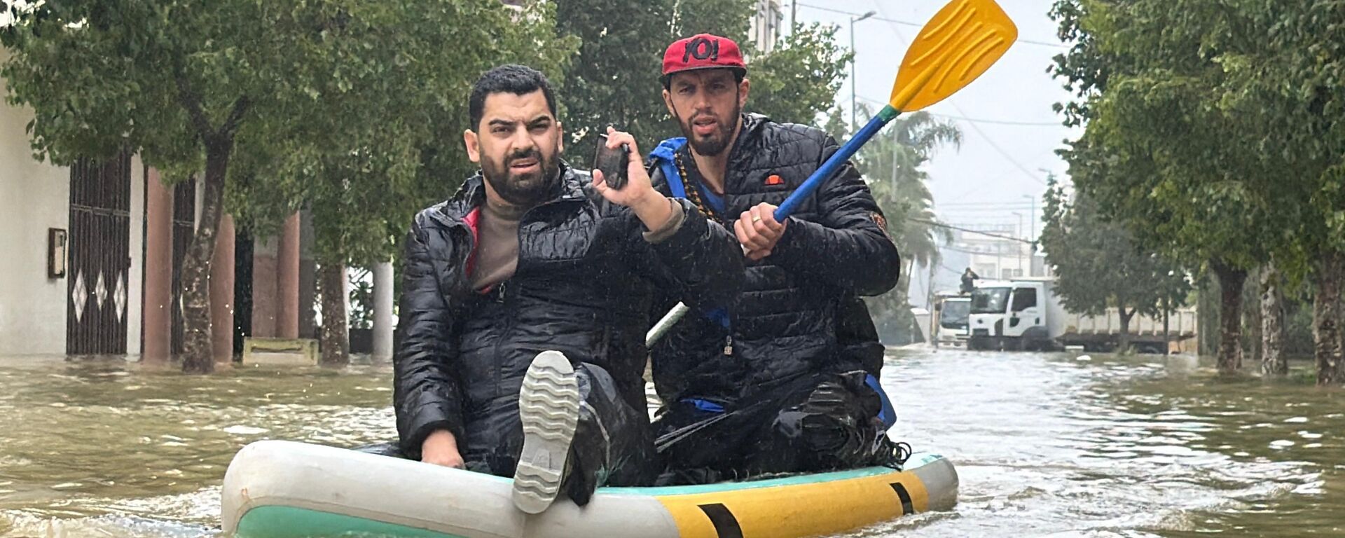 فيضانات القصر الكبير- المغرب - سبوتنيك عربي, 1920, 12.02.2026