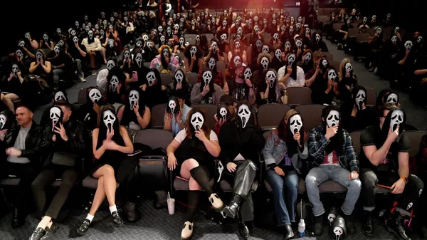 Атмосфера мероприятия Крик 7 x Meta Creator Event в студии Paramount Pictures в Лос-Анджелесе, Калифорния - سبوتنيك عربي