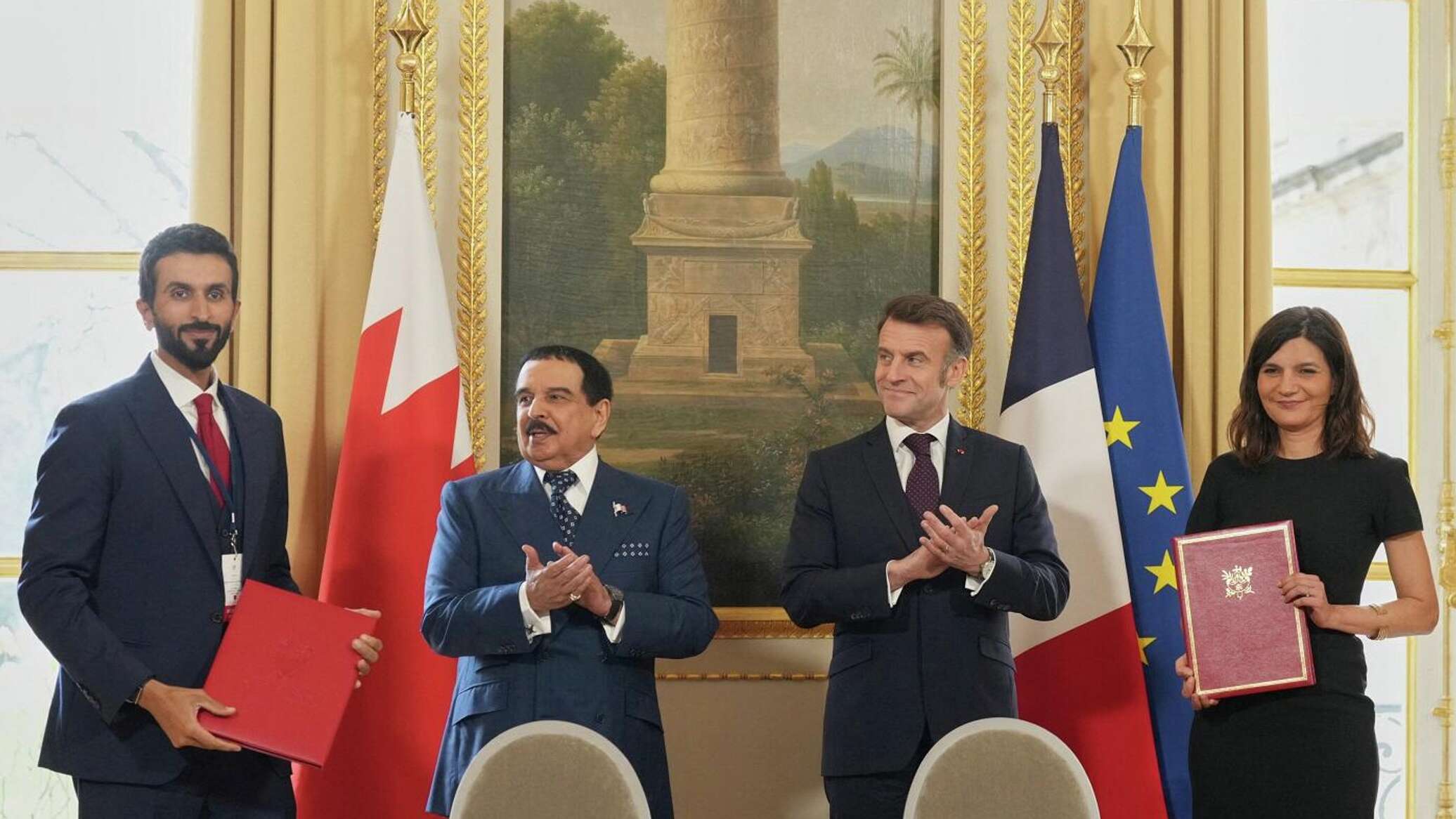 البحرين وفرنسا توقعان اتفاق تعاون مشترك في مجال الدفاع