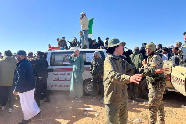 بني وليد تودع سيف الإسلام القذافي - سبوتنيك عربي