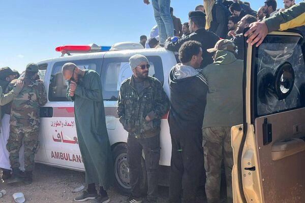 بني وليد تودع سيف الإسلام القذافي - سبوتنيك عربي