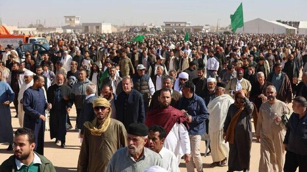 بني وليد تودع سيف الإسلام القذافي - سبوتنيك عربي