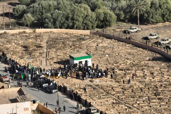 بني وليد تودع سيف الإسلام القذافي - سبوتنيك عربي