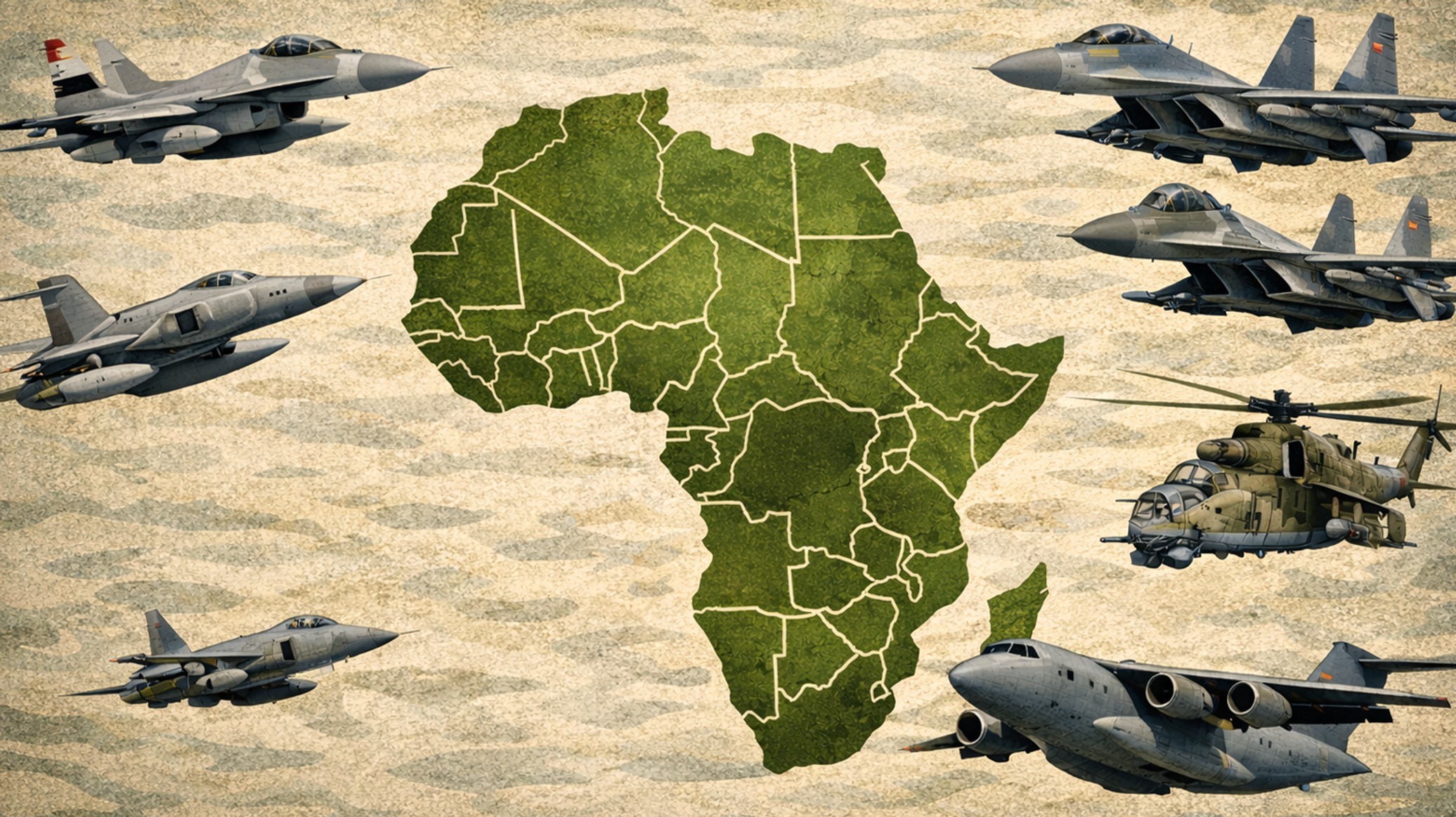 أكثر 10 دول أفريقية امتلاكا للطائرات الحربية