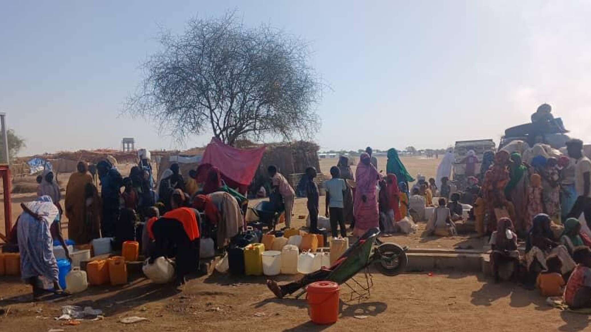 نداءات عاجلة.. منظمات سودانية تتحدث لـ"سبوتنيك" عن أوضاع اللاجئين في تشاد.. صور