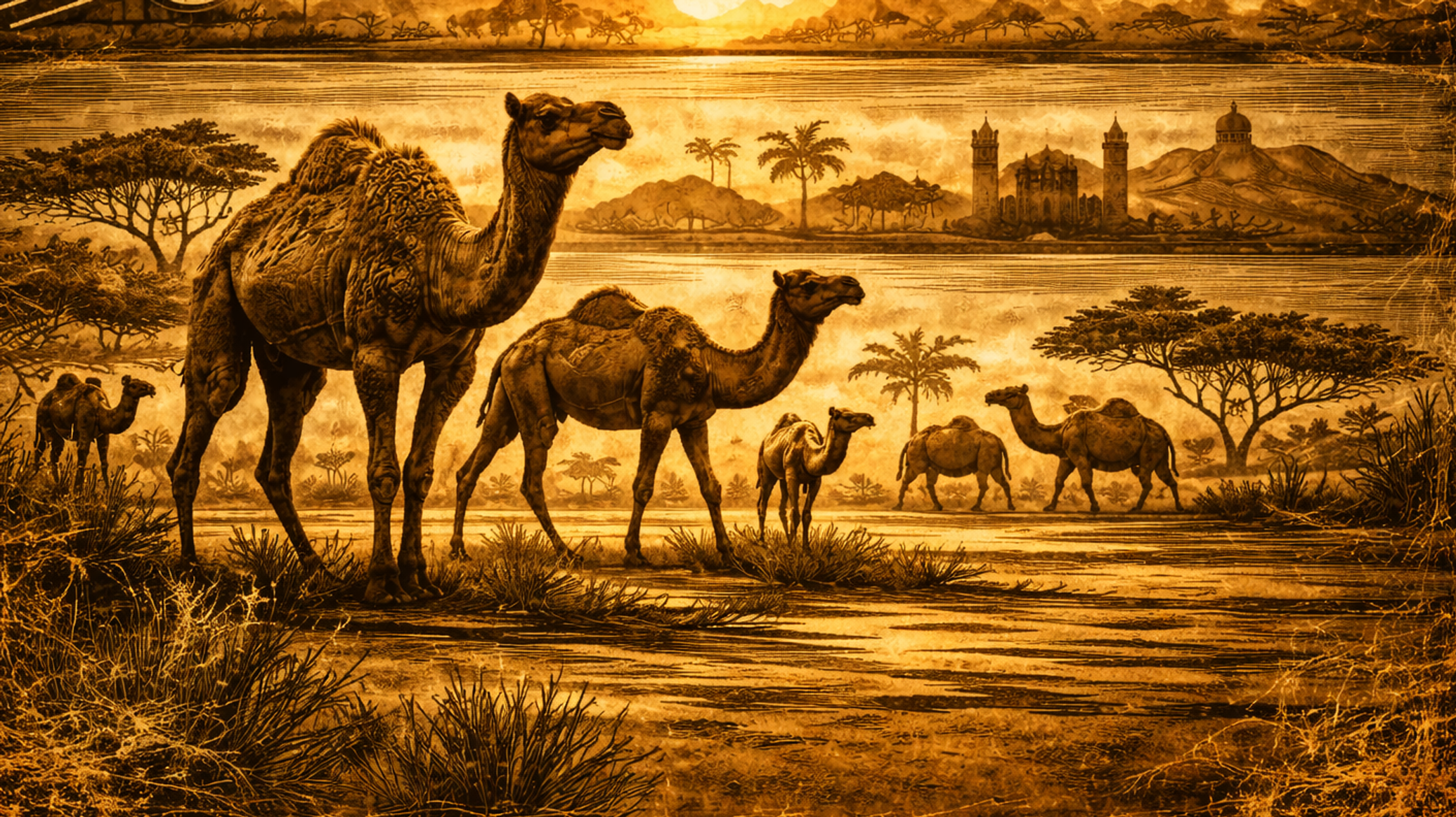 أكبر 10 دول امتلاكا لرؤوس الإبل في العالم