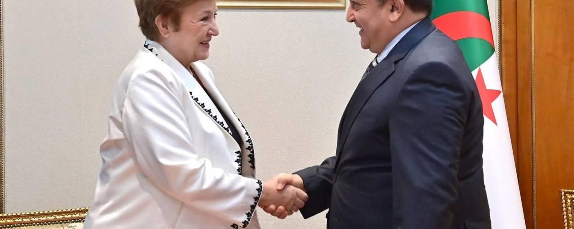 المديرة العامة لصندوق النقد الدولي، كريستالينا جيورجيفا، تجري زيارة إلى الجزائر  - سبوتنيك عربي, 1920, 13.02.2026
