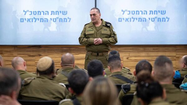 رئيس أركان الجيش الإسرائيلي أيال زامير - سبوتنيك عربي