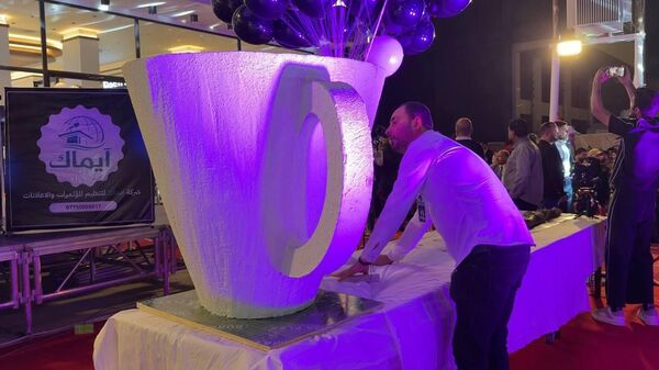 رقم قياسي بطعم القهوة.. مشروع عراقي ينافس لدخول موسوعة غينيس - سبوتنيك عربي