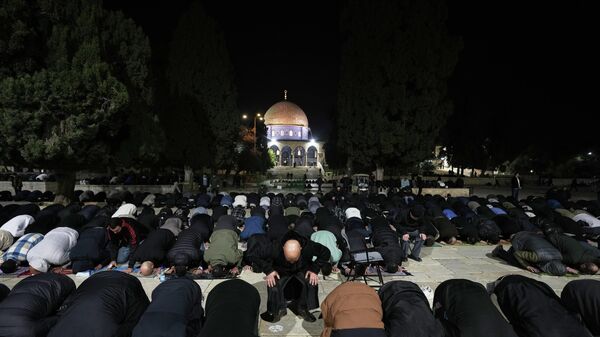 صلاة التراويح في المسجد الأقصى - سبوتنيك عربي