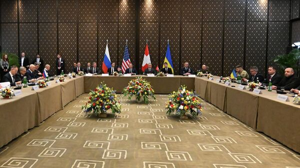 Trilateral negotiations between Russia, the US and Ukraine on Ukraine, February 17-18 - سبوتنيك عربي