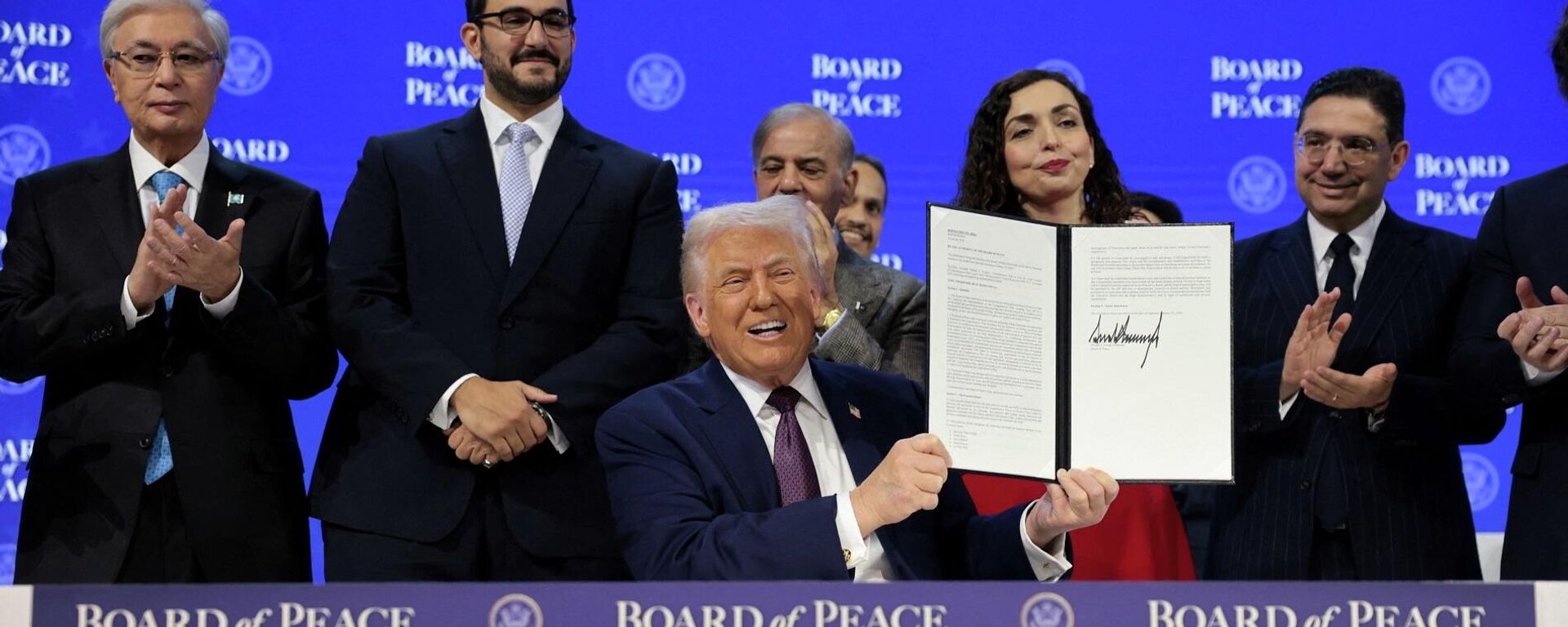 مجلس السلام لغزة بحضور الرئيس الأمريكي، دونالد ترامب - سبوتنيك عربي, 1920, 20.02.2026