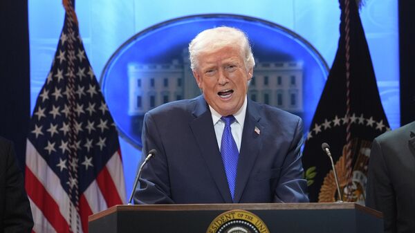  الرئيس الأمريكي دونالد ترامب - سبوتنيك عربي