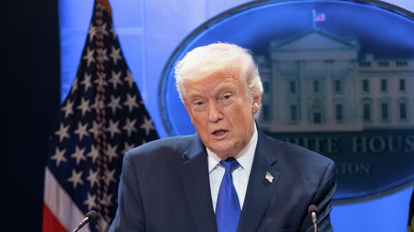  الرئيس الأمريكي دونالد ترامب - سبوتنيك عربي