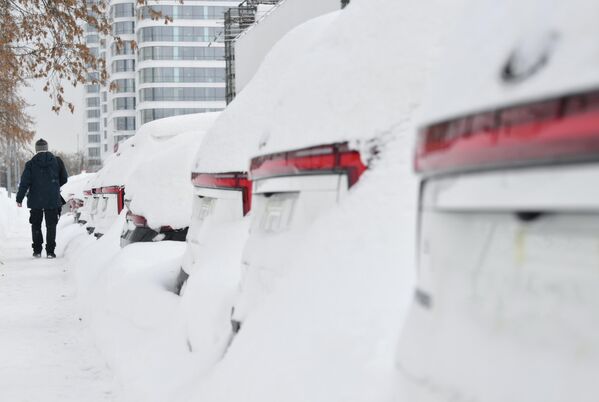 الثلوج في موسكو - سبوتنيك عربي