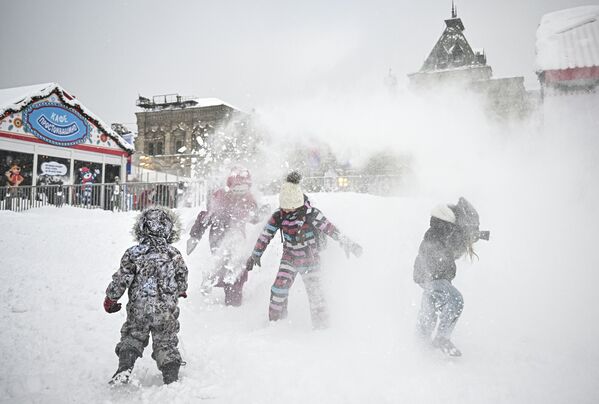 الثلوج في موسكو - سبوتنيك عربي
