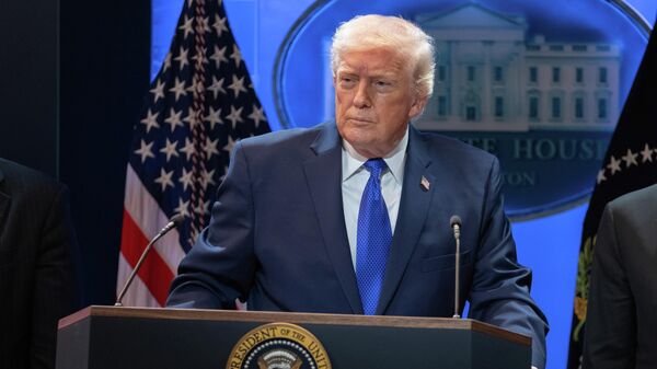 الرئيس الأمريكي دونالد ترامب  - سبوتنيك عربي